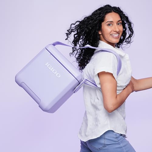 Igloo 11-Quart Crossbody Cooler - Hands-Free Cold Storage for Treatment Days (Lillac)