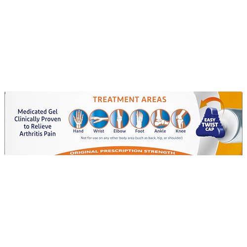 Voltaren Arthritis Pain Gel - Prescription-Strength Topical Joint Pain Relief (2 x 3.5 oz Tubes)