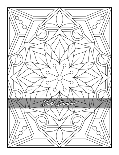 100 Amazing Patterns Adult Coloring Book - Therapeutic Relaxation During Treatment