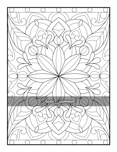 100 Amazing Patterns Adult Coloring Book - Therapeutic Relaxation During Treatment