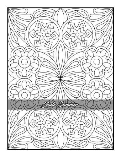 100 Amazing Patterns Adult Coloring Book - Therapeutic Relaxation During Treatment