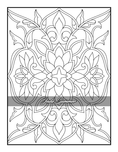 100 Amazing Patterns Adult Coloring Book - Therapeutic Relaxation During Treatment