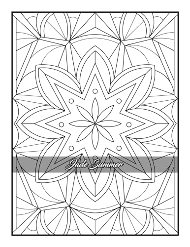 100 Amazing Patterns Adult Coloring Book - Therapeutic Relaxation During Treatment