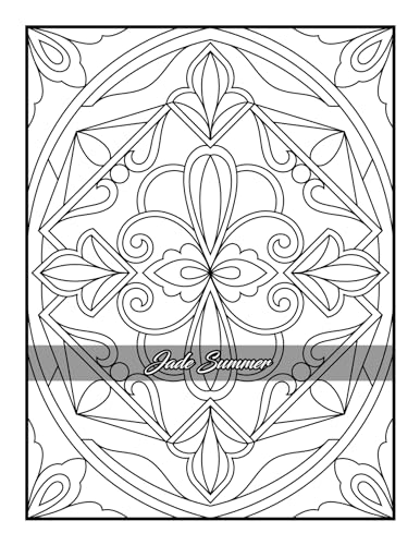 100 Amazing Patterns Adult Coloring Book - Therapeutic Relaxation During Treatment
