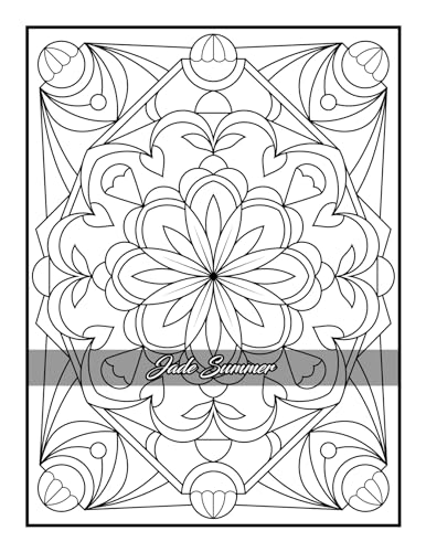 100 Amazing Patterns Adult Coloring Book - Therapeutic Relaxation During Treatment