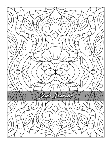 100 Amazing Patterns Adult Coloring Book - Therapeutic Relaxation During Treatment