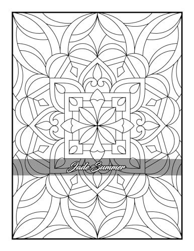 100 Amazing Patterns Adult Coloring Book - Therapeutic Relaxation During Treatment