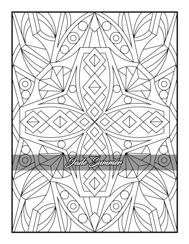 100 Amazing Patterns Adult Coloring Book - Therapeutic Relaxation During Treatment