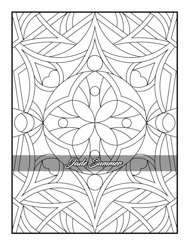 100 Amazing Patterns Adult Coloring Book - Therapeutic Relaxation During Treatment