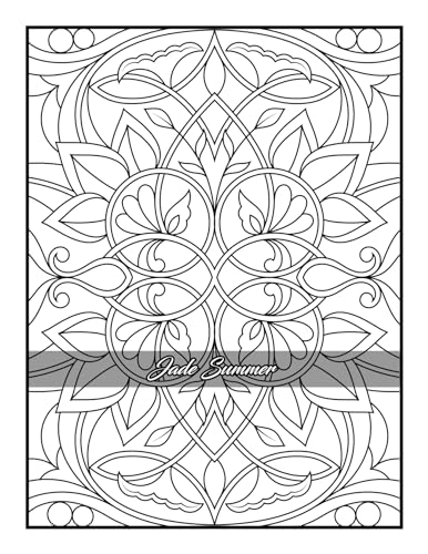 100 Amazing Patterns Adult Coloring Book - Therapeutic Relaxation During Treatment