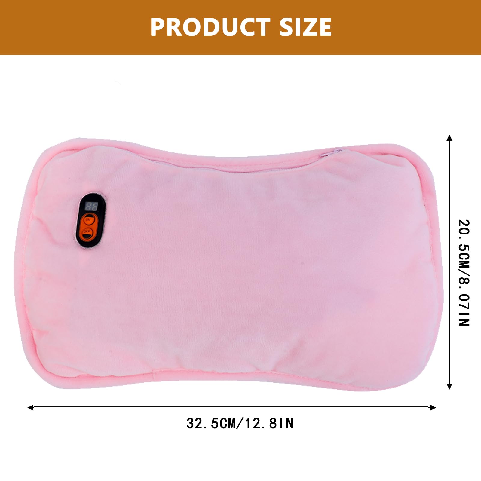 Rechargeable Electric Hand Warmer Muff - Cold Sensitivity Relief During Treatment (Pink)