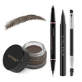 Complete Eyebrow Makeup Kit - Restore Confidence After Chemotherapy Hair Loss (Medium Brown)