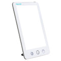Verilux HappyLight Touch Plus - 10,000 Lux Light Therapy for Treatment Fatigue and Mood (UV-Free, Adjustable)