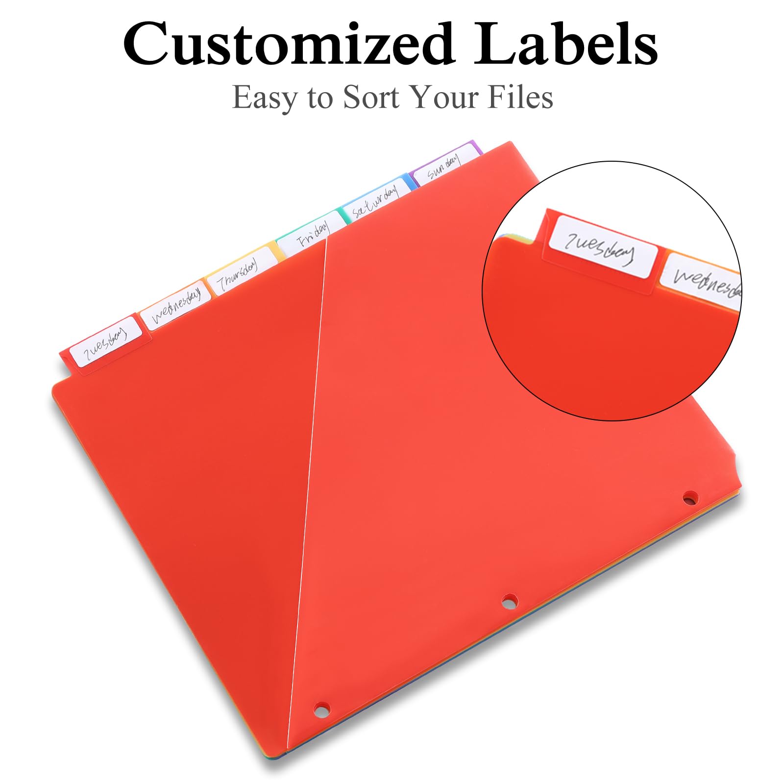 12-Pack Medical Binder Dividers with Pockets - Organize Your Treatment Journey