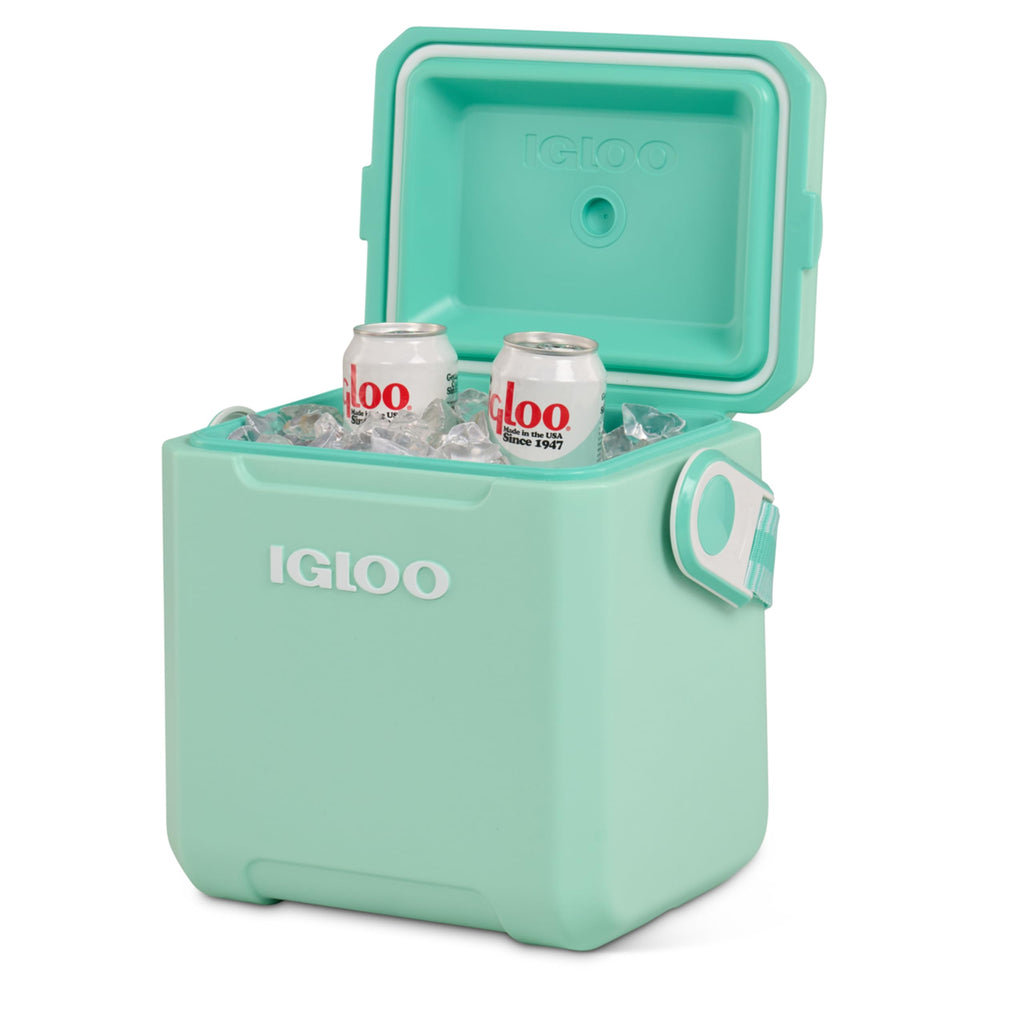 Igloo 11-Quart Crossbody Cooler - Slightly Larger and Hands-Free Cold (Seafoam)