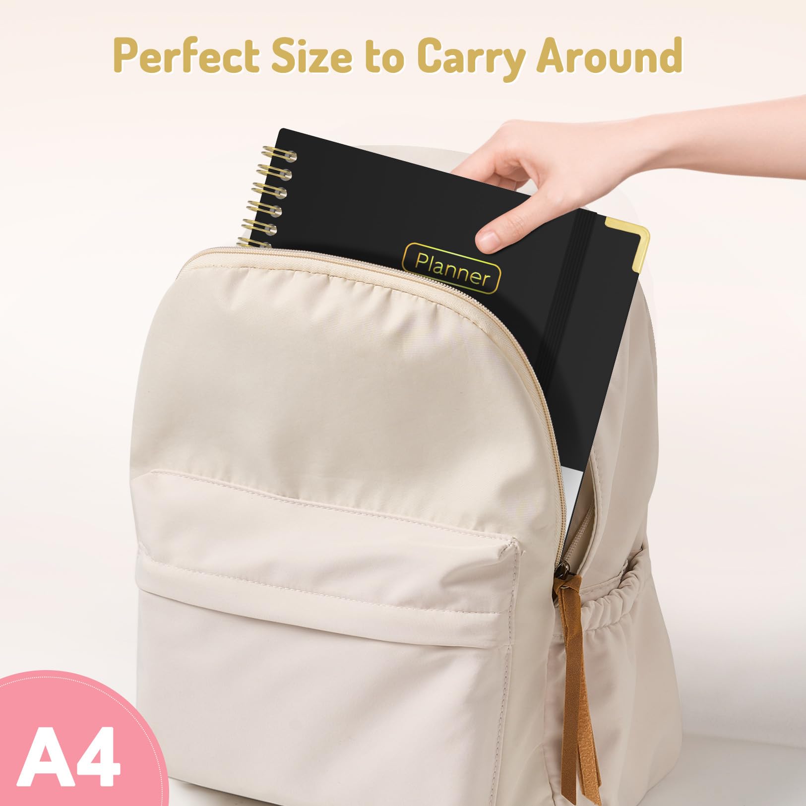 2026 Hardcover Planner - Command Center for Your Treatment Journey (Teal Marble, 8.5" x 11")