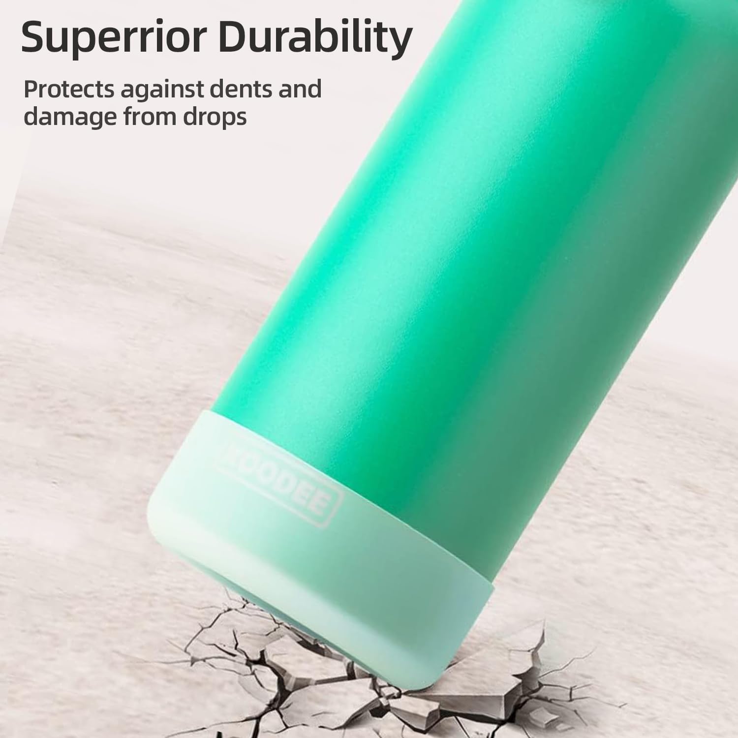 32oz Insulated Water Bottle with Straw - Stay Hydrated Through Treatment (Teal)