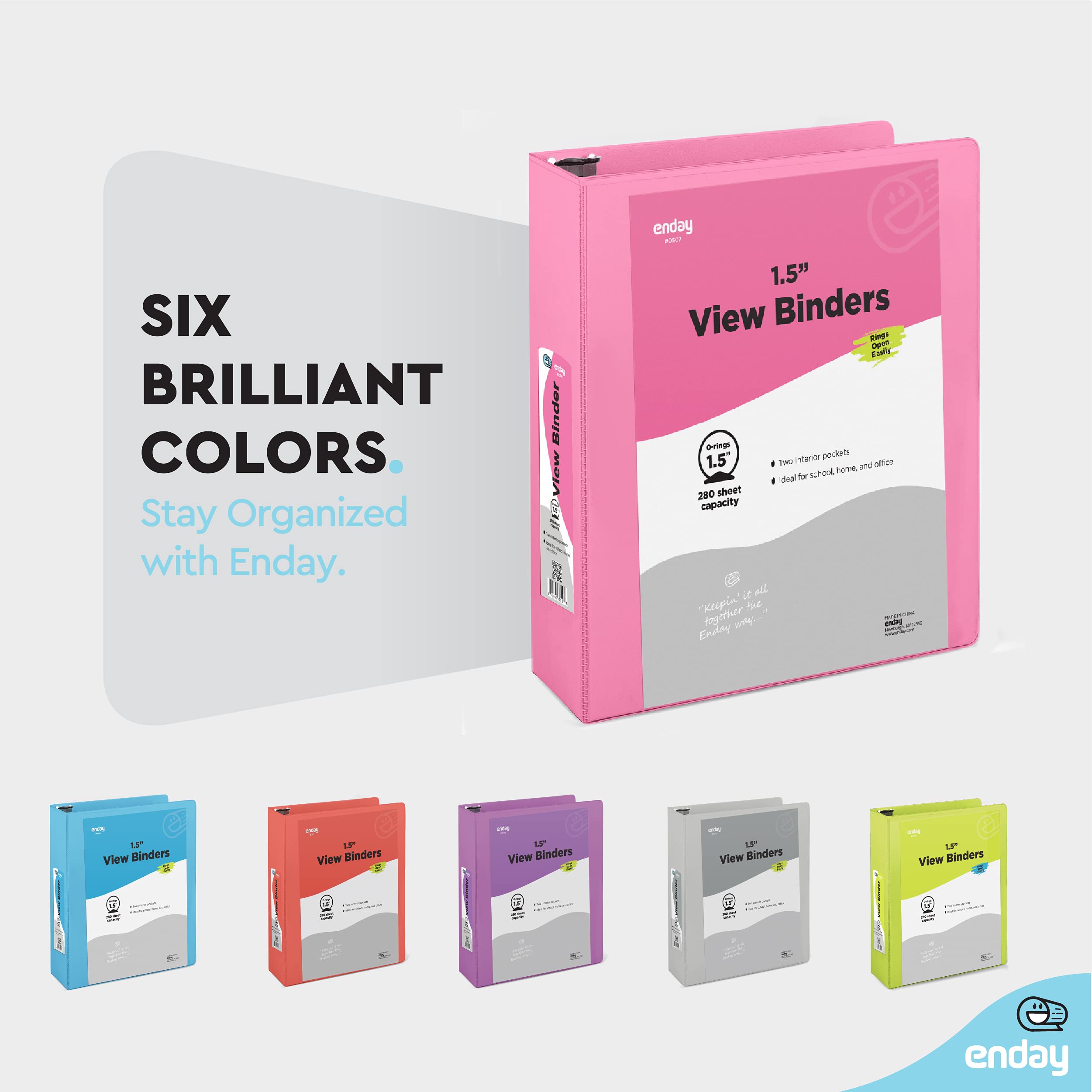 1.5-Inch Pink 3-Ring Binder - Your Empowered Patient Command Center