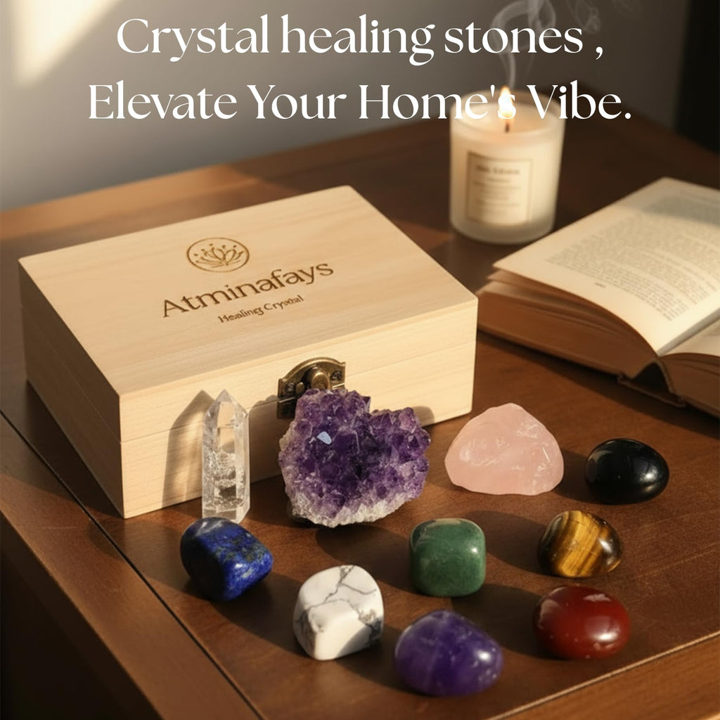 Premium Chakra Healing Crystals Collection - Mindful Comfort for the Treatment Journey