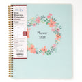 2026 Weekly & Monthly Planner - Organize Your Treatment Journey and Beyond (Light Blue with Flowers)