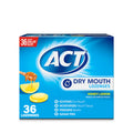 ACT Dry Mouth Moisturizing Lozenges - Fast Relief for Treatment-Related Dry Mouth (Honey-Lemon, 36 Count)