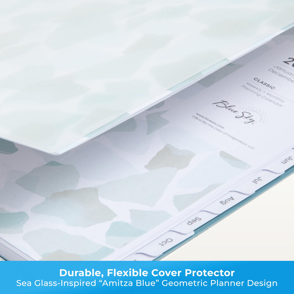 2026 Weekly & Monthly Planner - Command Center Organization (Teal, 8.5" x 11")