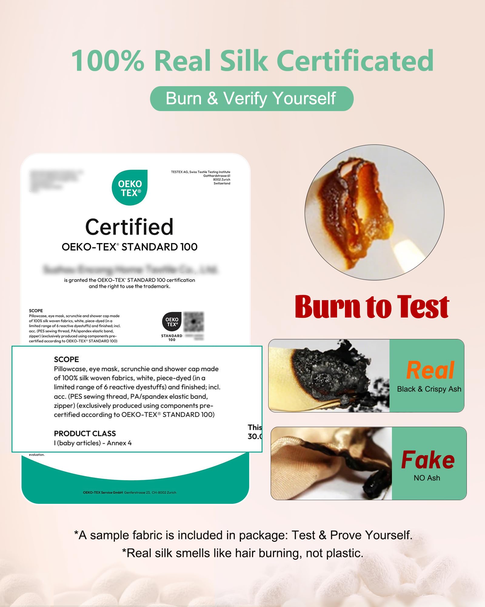 100% Mulberry Silk Sleep Masks - Light-Blocking Comfort for Treatment-Disrupted Sleep (2 Pack, Pink & Black)