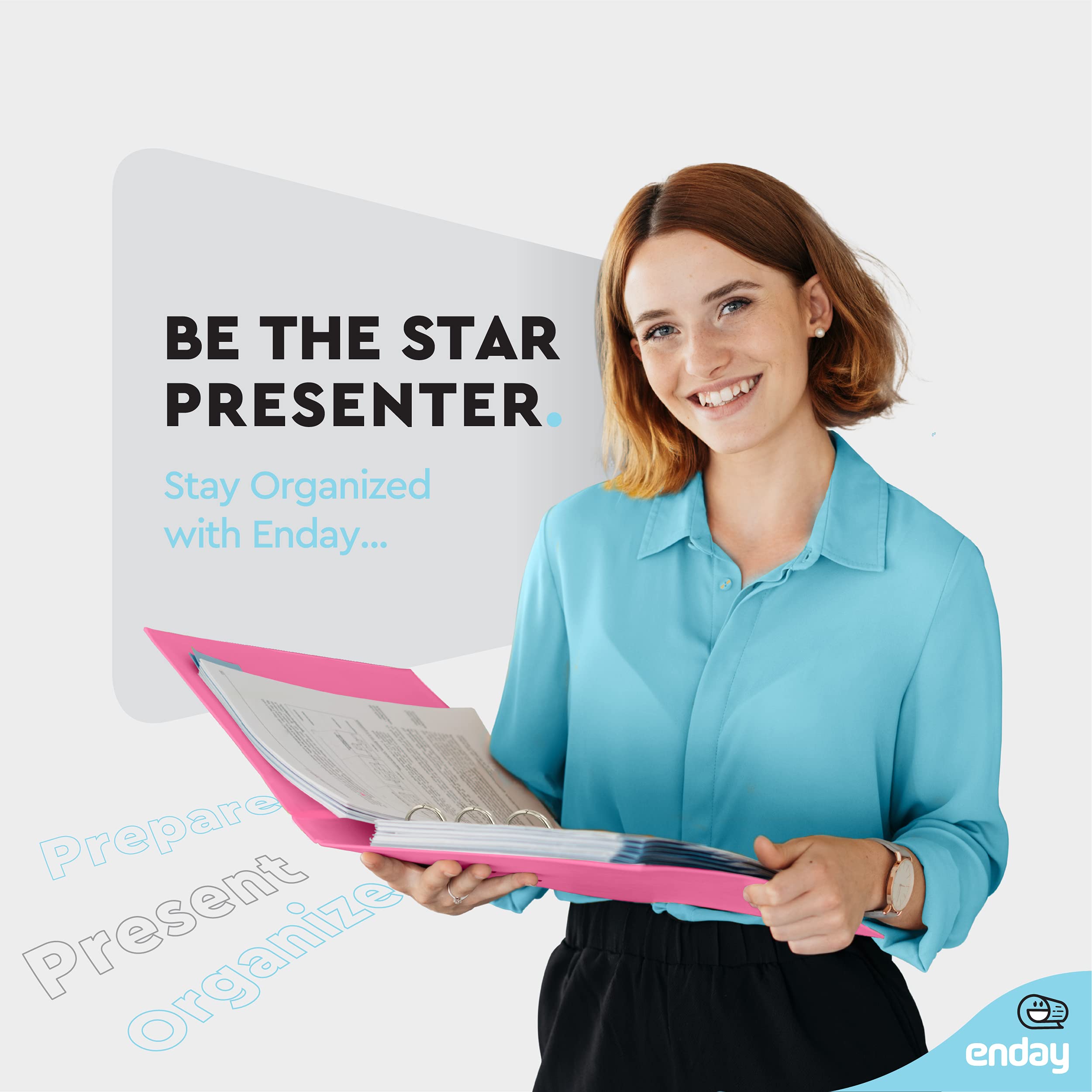 1.5-Inch Pink 3-Ring Binder - Your Empowered Patient Command Center