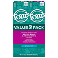 Tom's of Maine Fluoride-Free Natural Toothpaste - Gentle Oral Care for Treatment-Sensitive Mouths (Peppermint, 2-Pack)