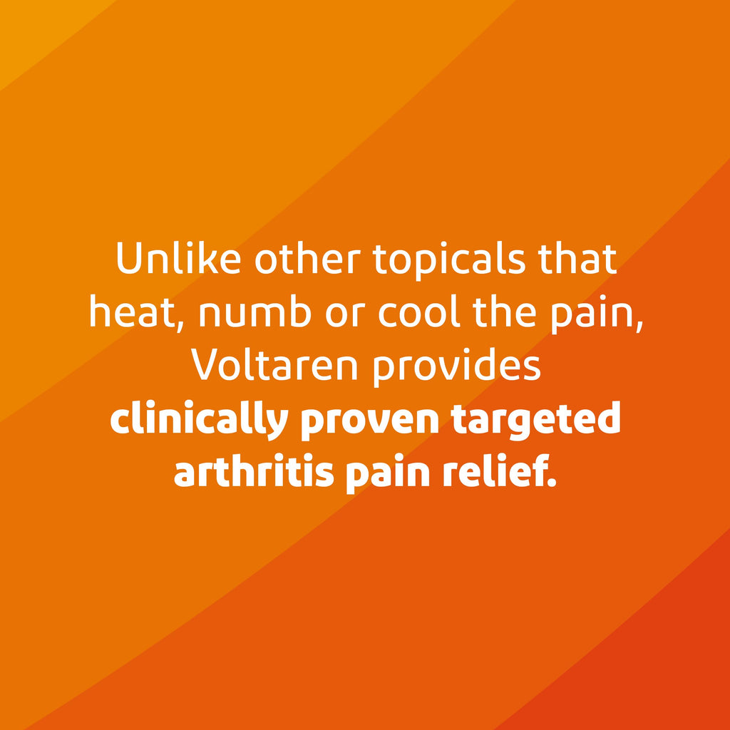 Voltaren Arthritis Pain Gel - Prescription-Strength Topical Joint Pain Relief (2 x 3.5 oz Tubes)