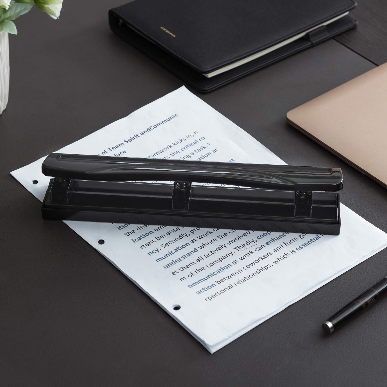 3-Hole Punch - Essential Tool for Your Empowered Patient Binder