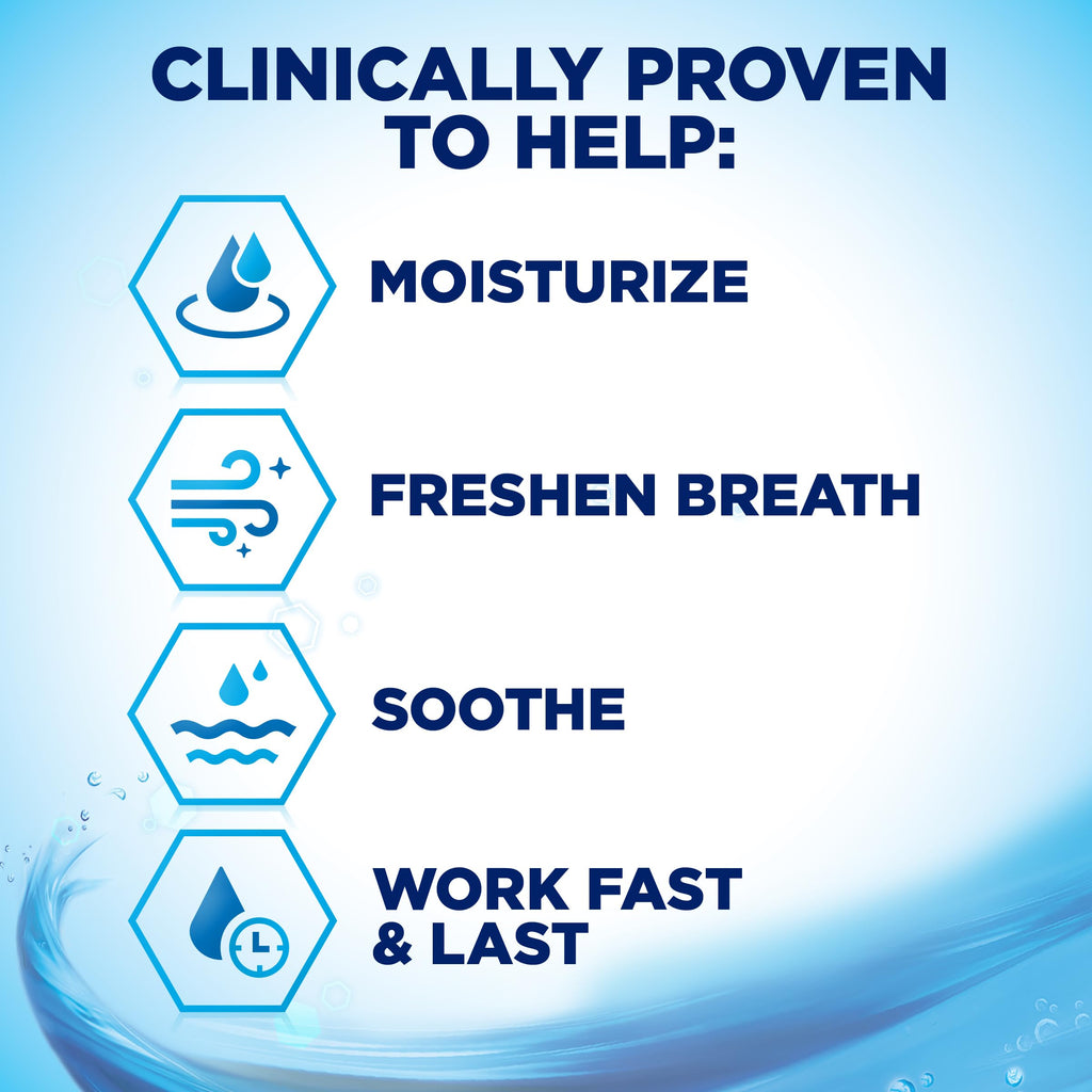 Biotène Dry Mouth Oral Rinse - Soothing Relief for Treatment Side Effects (Fresh Mint, 33.8 oz)