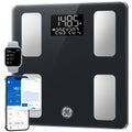 Smart Body Composition Scale - Track Treatment Weight and Muscle Changes (Black, 400lb Capacity)