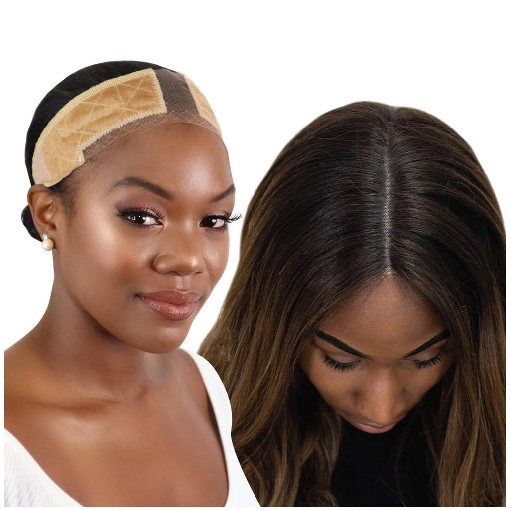 Premium Lace Wig Grip Band - Secure, Comfortable Wig Wear Without Glue (Nude)