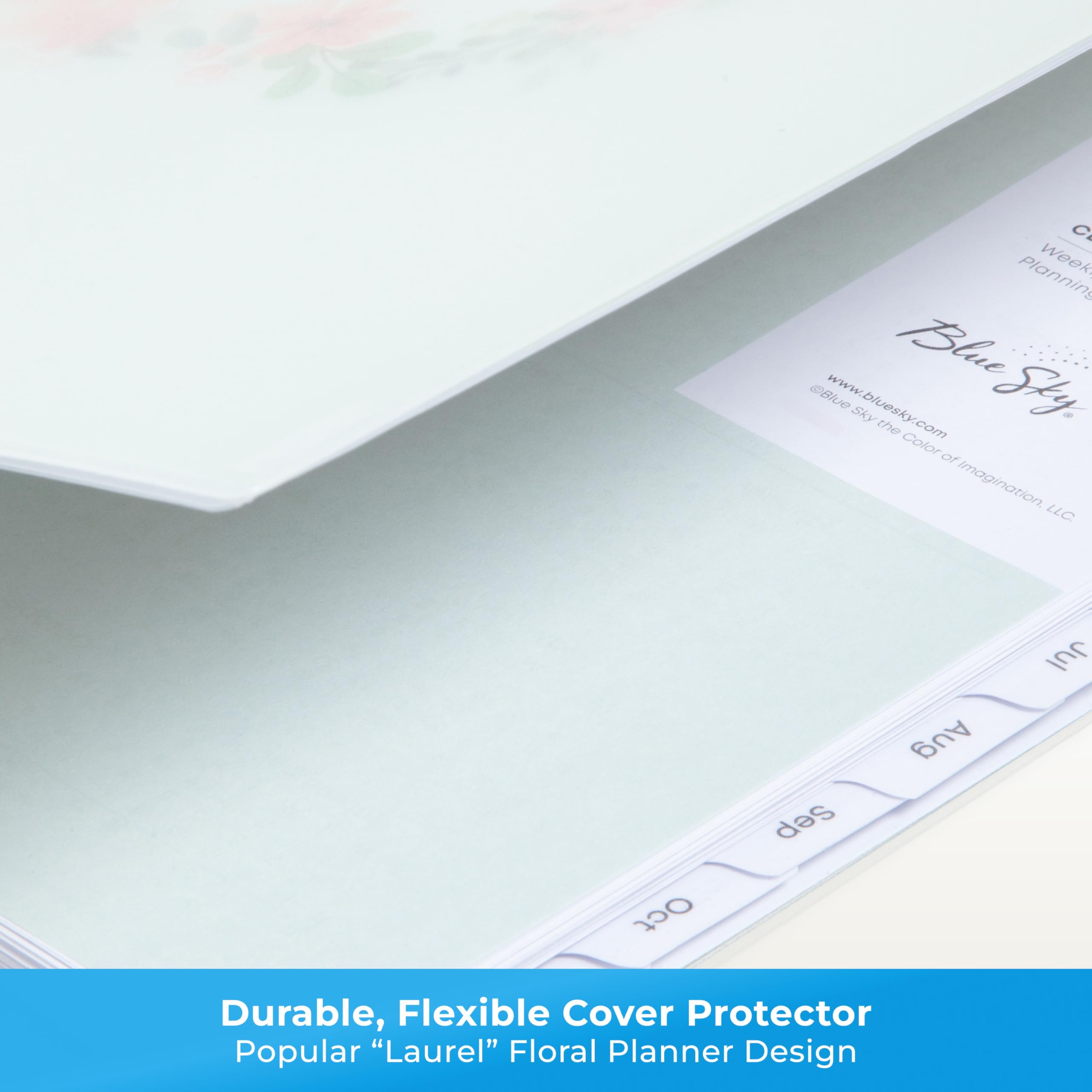 2026 Weekly & Monthly Planner - Organize Your Treatment Journey and Beyond (Light Blue with Flowers)