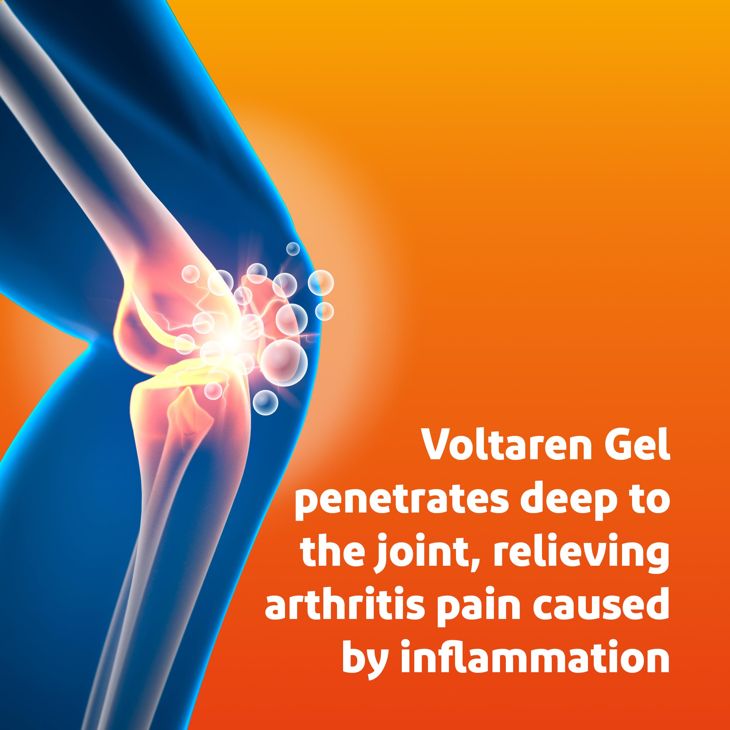 Voltaren Arthritis Pain Gel - Prescription-Strength Topical Joint Pain Relief (2 x 3.5 oz Tubes)