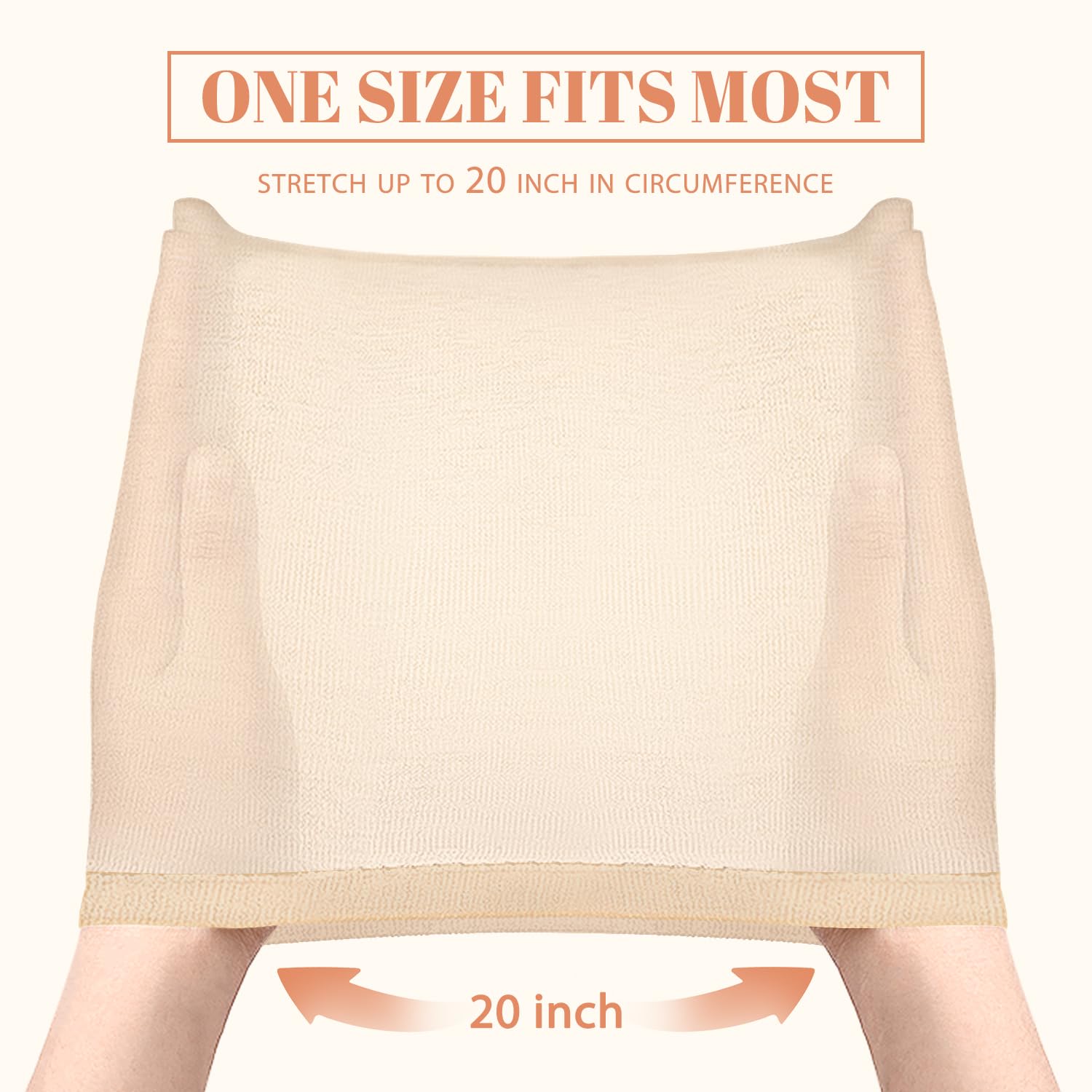 Nylon Wig Caps - Comfortable, Breathable Base for Chemotherapy Wigs (Beige, 20 Pack)
