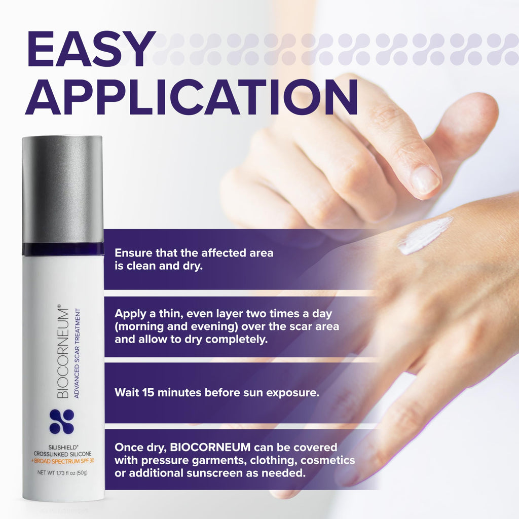 Advanced Scar Treatment with Silishield® & SPF 30 10g – Made in the USA, Fast-Drying, Water-Resistant Silicone Scar Gel - Surgeon Recommended for New & Old Scars - Suitable for Children Over 6 Months