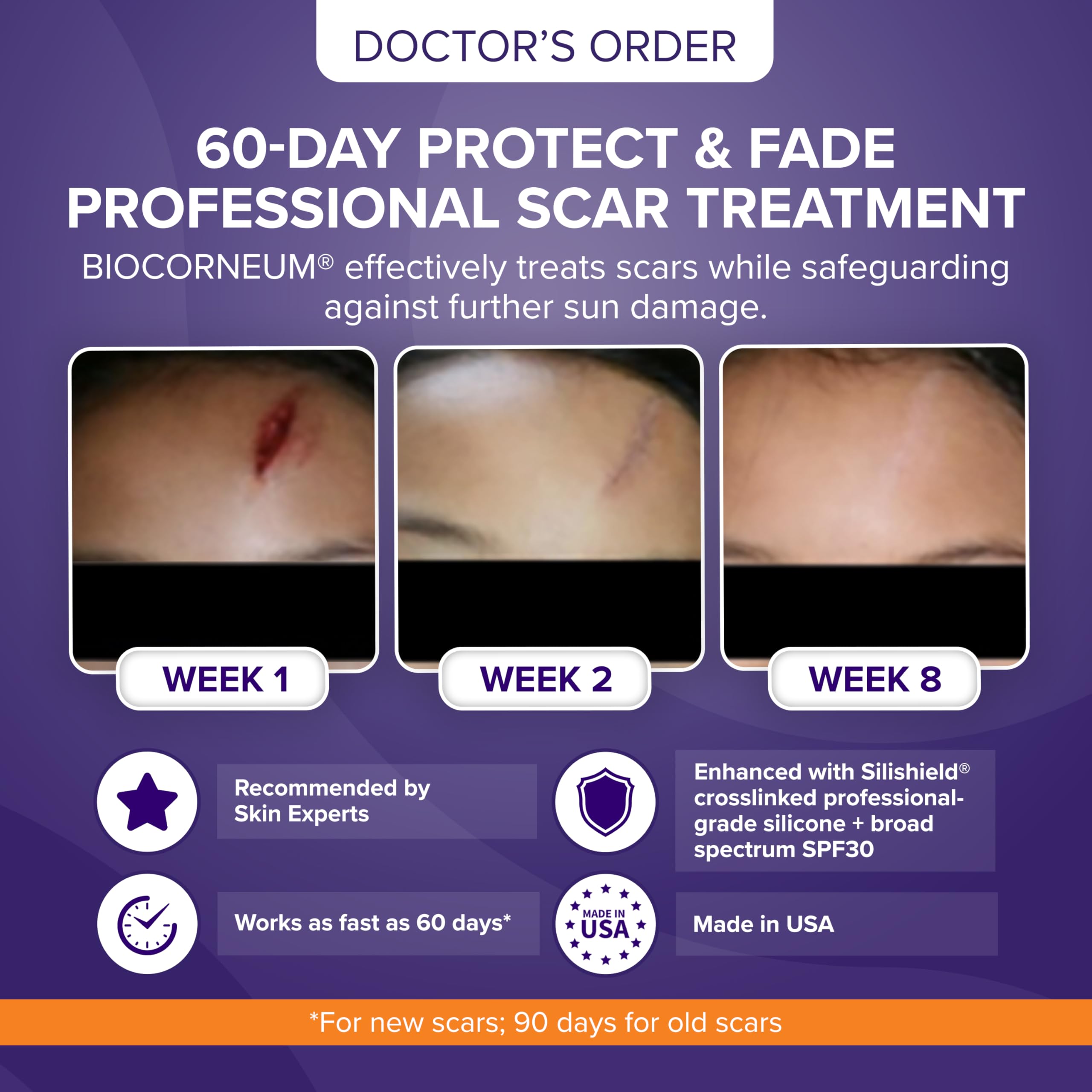 Advanced Scar Treatment with Silishield® & SPF 30 10g – Made in the USA, Fast-Drying, Water-Resistant Silicone Scar Gel - Surgeon Recommended for New & Old Scars - Suitable for Children Over 6 Months