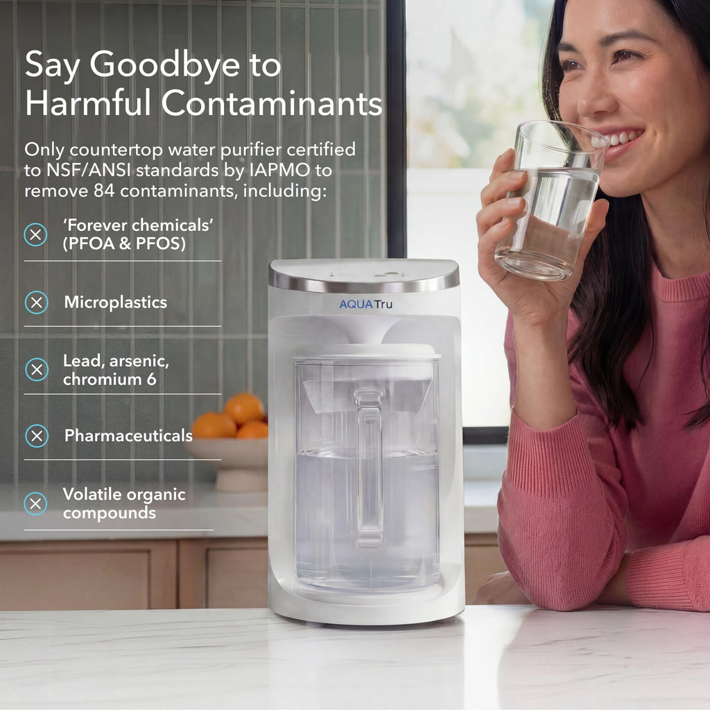 Reverse Osmosis Water Purifier | 4 Stage RO System | Removes 84 Contaminants Including PFOA & PFOS (PFAS), Lead and Microplastics | Adds Alkaline Minerals